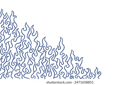 doodle fire background. Abstract Fire Background. Abstract flame Background. Flame Seamless Pattern. Fire flame seamless pattern.