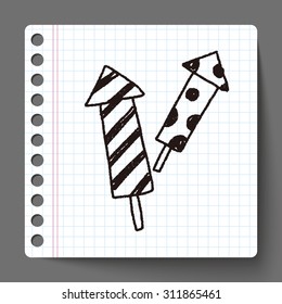 doodle fireworks