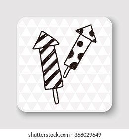 doodle fireworks