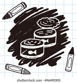 doodle fish can