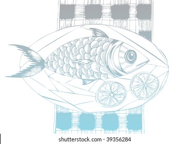 platija de pescado con limones
