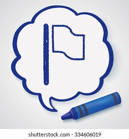 Doodle flag