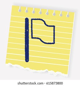 Doodle flag