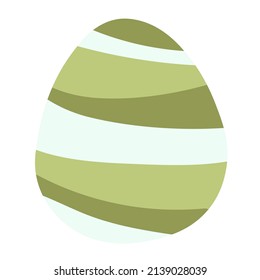 doodle flat clipart easter colored egg