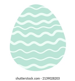 doodle flat clipart easter colored egg