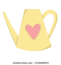 doodle clipart plano simple de riego de jardín puede