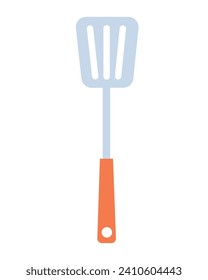 Piloto plano Doodle. Ilustración simple de una herramienta de cocina, espátula