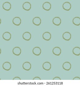 doodle floral vector pattern