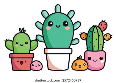 Doodle Flower Sticker Set - Cute and Childish Floral Designs