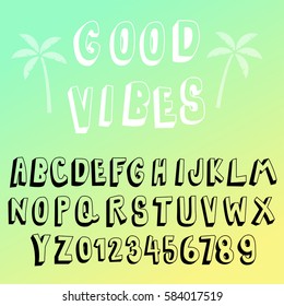 doodle font,3d alphabets,transparency font set