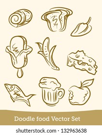doodle food set
