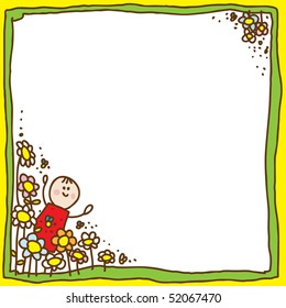 Doodle frame design