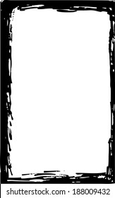 doodle frame grunge