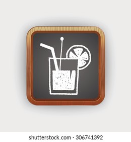 doodle fruit juice