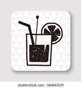 doodle fruit juice