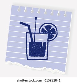 doodle fruit juice