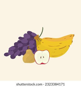 Doodle Fruit Vegan Vegetarian Healthy Organic Vegan Vegetable Village Harvest Market Food Icon