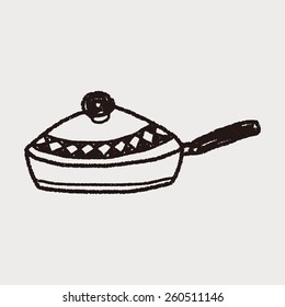 Doodle Frying pan