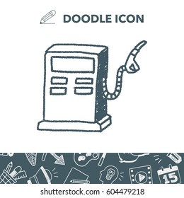 Doodle Gas station