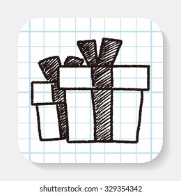 doodle gift box