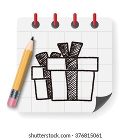 doodle gift box