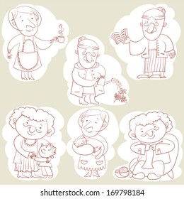 Doodle Grandmas.