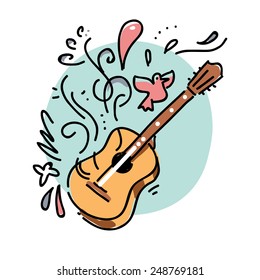 doodle guitar