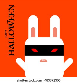 doodle halloween crazy rabbit animal nails devil hand hilarious rabbit funny drawn creepy scare simple comical humorous fright worry caricature fingers nightmare comic evil ghost fear demon monster ha