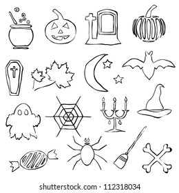 doodle halloween images