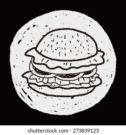 Doodle Hamburger