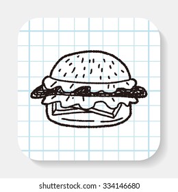 Doodle Hamburger