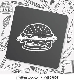 Doodle Hamburger