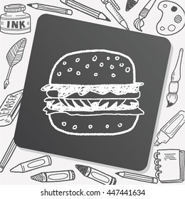 Doodle Hamburger