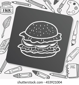 Doodle Hamburger
