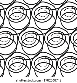 doodle hand drawn  abstract  pattern background vector eps.10
