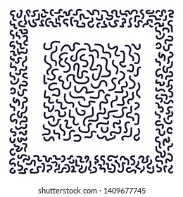 Doodle hand drawn. Background.Vector illustration