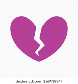 Doodle hand drawn heart drawing on white background