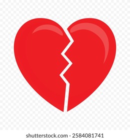 Doodle hand drawn heart drawing on white background