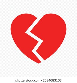 Doodle hand drawn heart drawing on white background