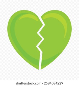 Doodle hand drawn heart drawing on white background
