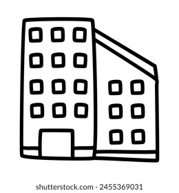 Doodle Hand drawn vector icon set of construction tool