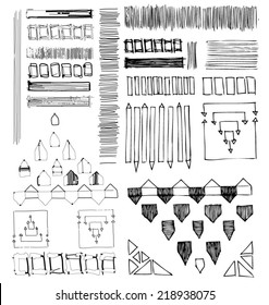 Doodle- Hand Drawn. Vector Illustration.