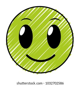 doodle happy face gesture emoji expression