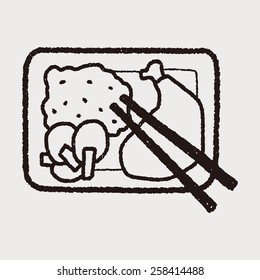 doodle healthy lunch