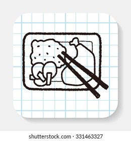 doodle healthy lunch