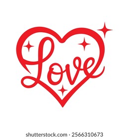 Doodle Heart, Open Heart black and white outline vector ,Heart silhouette, Love sign