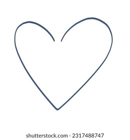 Doodle Heart Shape Or Frame Text Banner