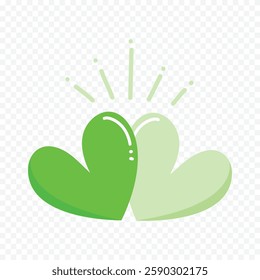 Doodle Hearts hand drawn love hearts Vector illustration