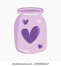 Doodle Hearts hand drawn love hearts Vector illustration