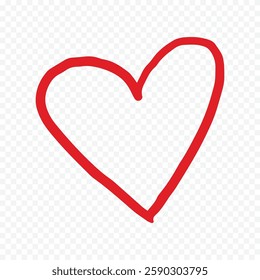 Doodle Hearts hand drawn love hearts Vector illustration